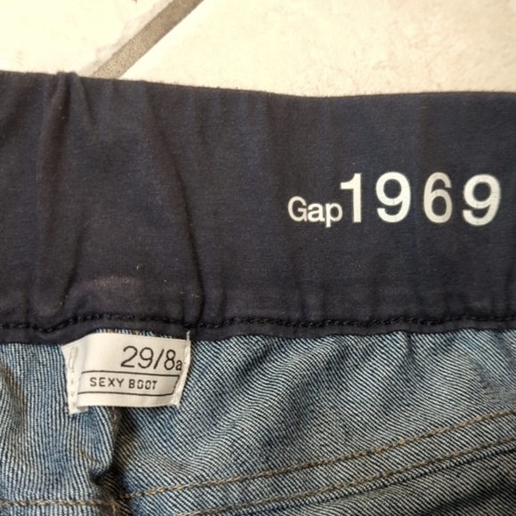 GAP Sexy Boot Maternity Jeans 29/8a - Picture 3 of 10